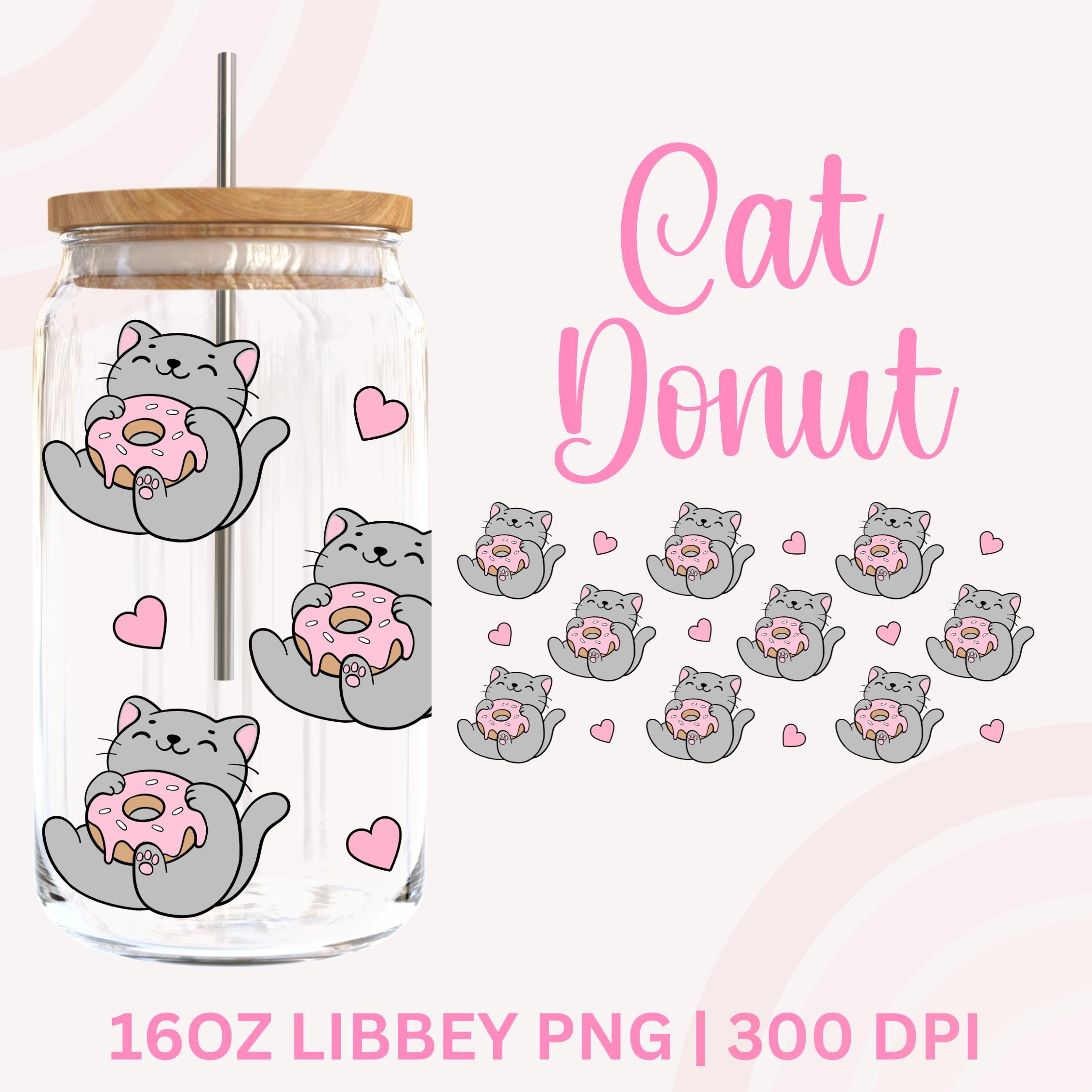 Glass Coffee Cup Cats - Etsy