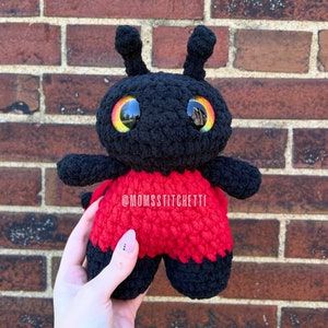 Butterfly and Ladybug Crochet Pattern, Low Sew Amigurumi Instructions, Bug Crochet Plushie, Cute Birthday Gift image 2