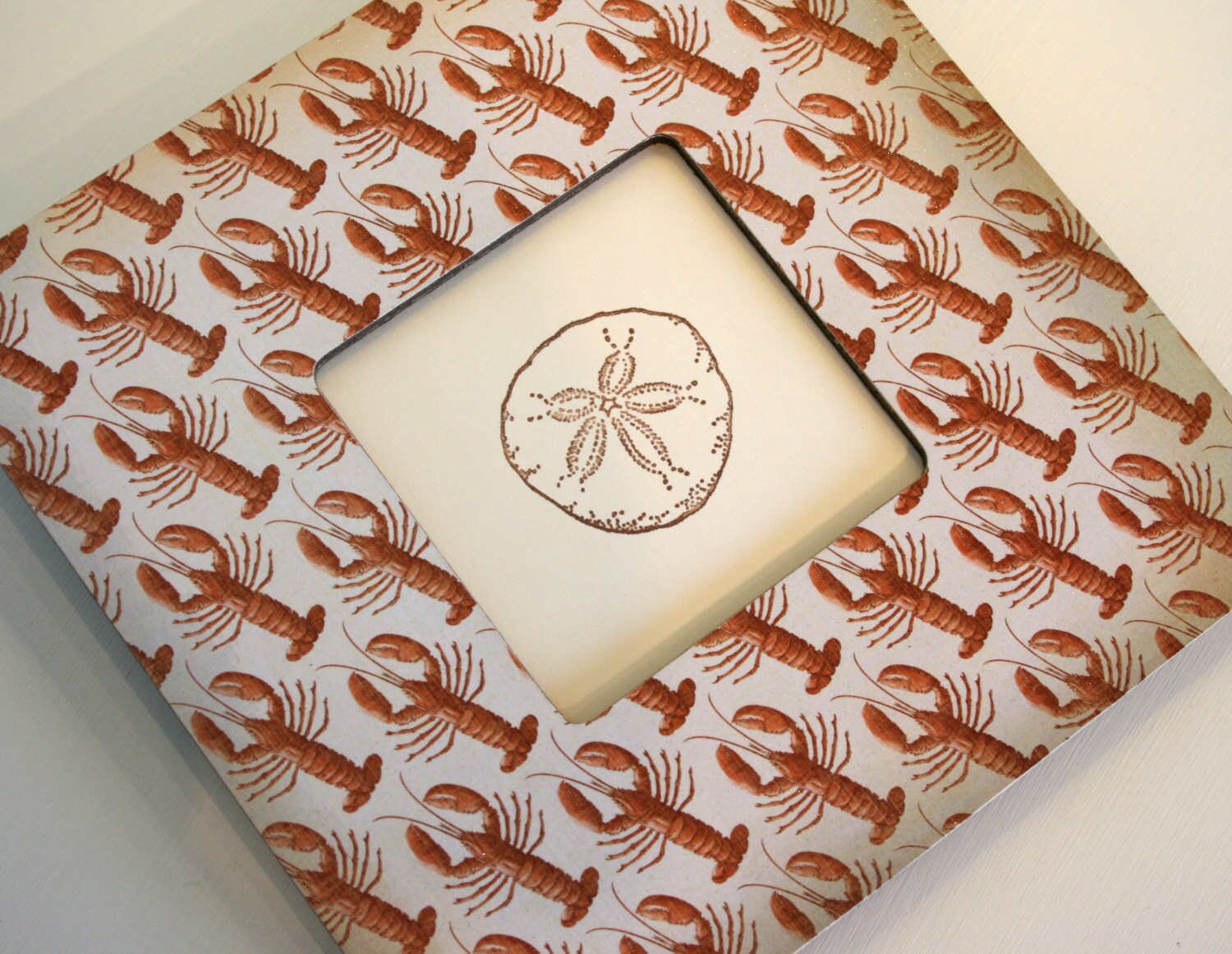 Lobster Photo frame Coastal decor frame Photo frame