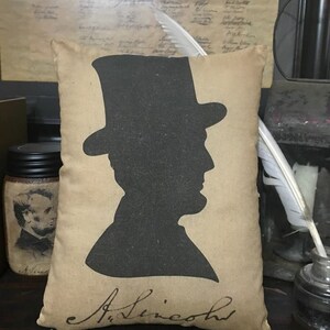 Abraham Lincoln Pillow