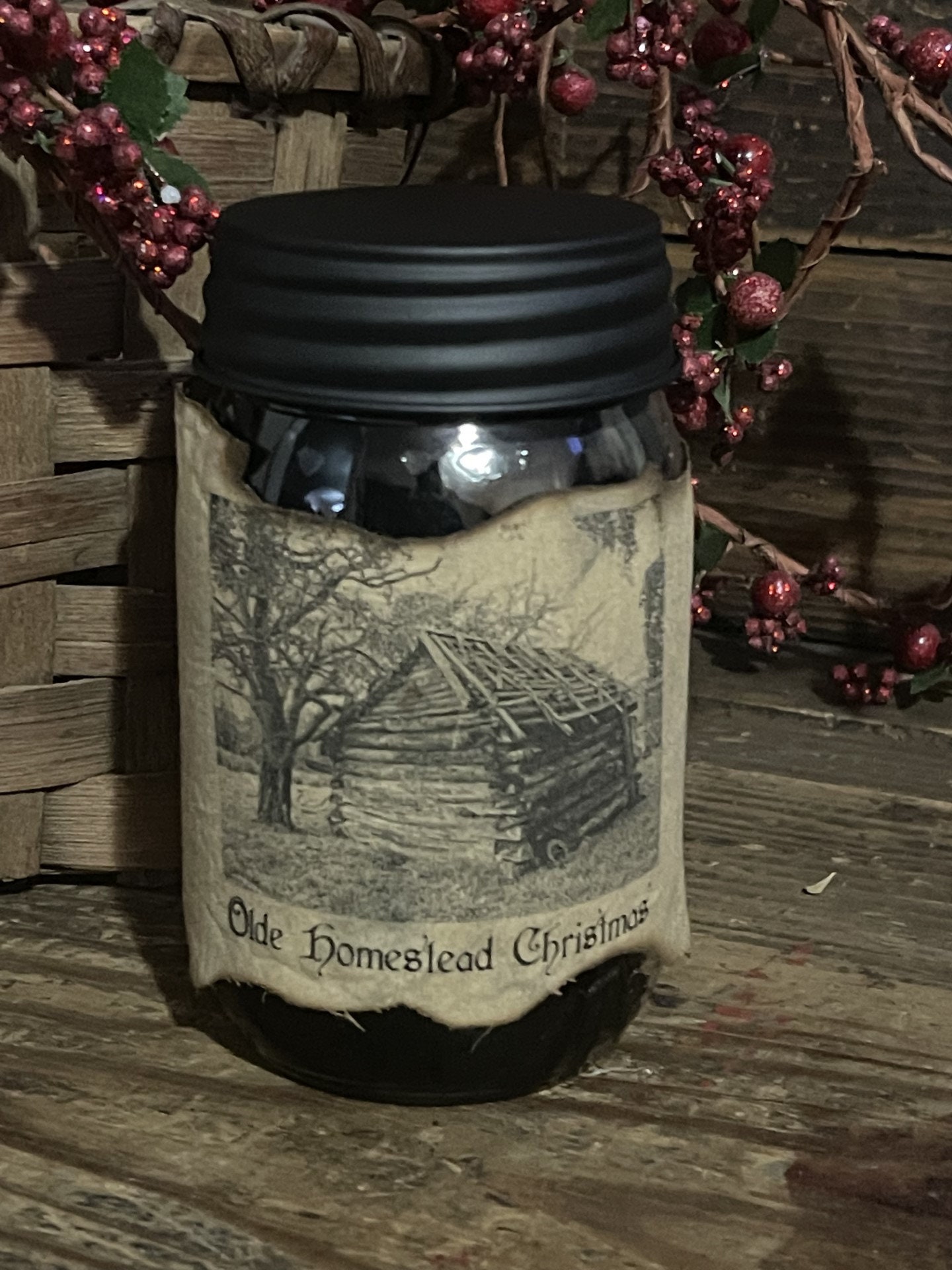 Tree Farm 16 oz Mason Jar Candle - Vintage Charm Homestead