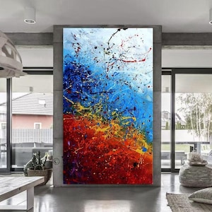 Large Abstract Painting On Canvas Hand Painted  Modern Oil Painting Wall Art For Home Decor MA1557