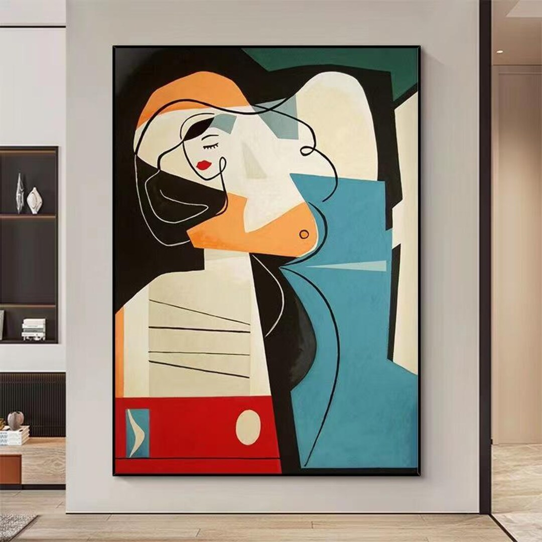 Large Abstract Painting on Canvas Hand Painted Modern Oil Painting Wall ...