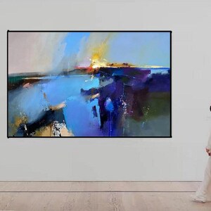 Large Abstract Painting On Canvas Hand Painted  Modern Oil Painting Wall Art For Home Decor MA1614