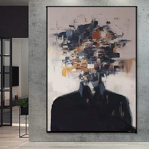 Large Modern Painting On Canvas Hand Painted Abstract Oil Painting Wall Art For Home Decor MB1166