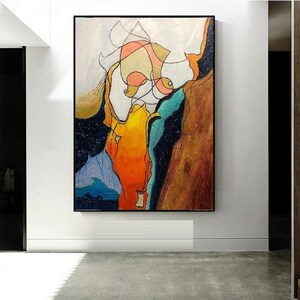 Large Abstract Painting On Canvas Hand Painted  Modern Oil Painting Wall Art For Home Decor MA1318