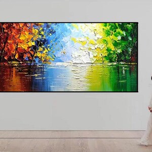 Large Modern Painting On Canvas Hand Painted Abstract Oil Painting Wall Art For Home Decor MB1150