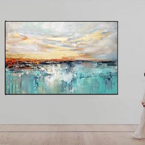 Large Abstract Painting On Canvas Hand Painted  Modern Oil Painting Wall Art For Home Decor MA1260