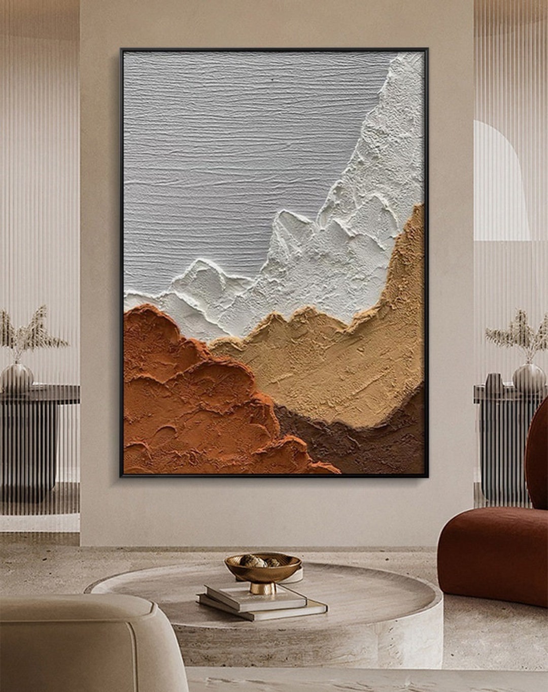 Abstract Oil Painting on Canvas Modern Oil Painting Hand Painted Large ...