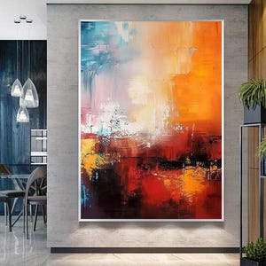 Large Abstract Painting On Canvas Hand Painted  Modern Oil Painting Wall Art For Home Decor MA1585A