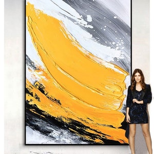 Large Abstract Painting On Canvas Hand Painted  Modern Oil Painting Wall Art For Home Decor MA1012