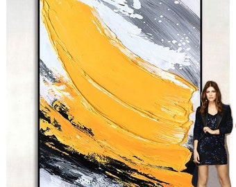 Large Abstract Painting On Canvas Hand Painted  Modern Oil Painting Wall Art For Home Decor MA1012