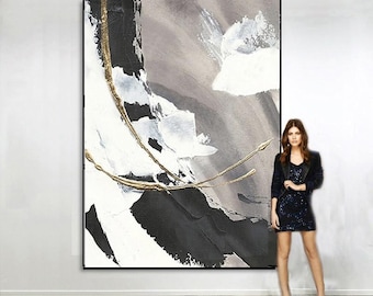 Large Abstract Painting On Canvas Hand Painted  Modern Oil Painting Wall Art For Home Decor MA1011A