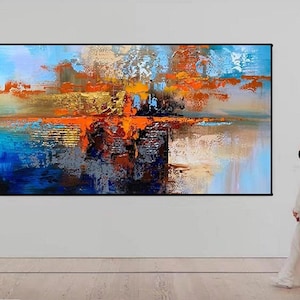 Large Abstract Painting On Canvas Hand Painted  Modern Oil Painting Wall Art For Home Decor MA1255