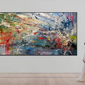 Large Abstract Painting On Canvas Hand Painted  Modern Oil Painting Wall Art For Home Decor  MA1309