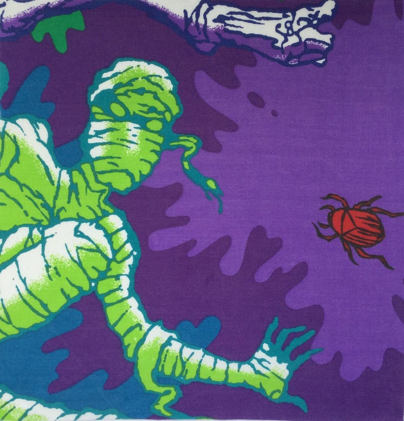 Goosebumps Vintage Fabric Cushion Selection Handmade by Etsy