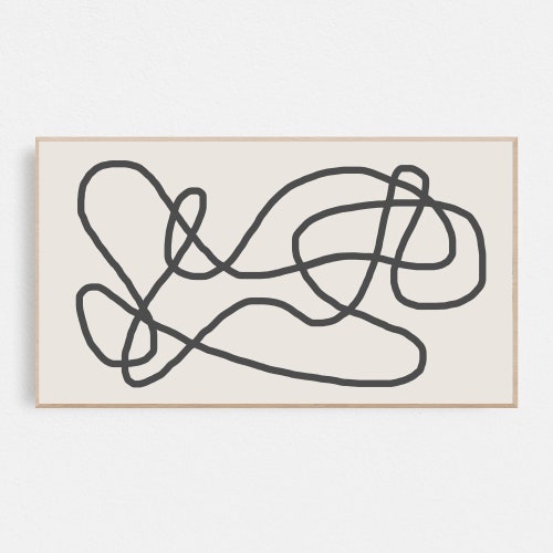 Frame TV Art Samsung Frame TV Art Digital Download Abstract Etsy