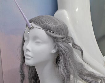 Lavender Unicorn Horn Circlet