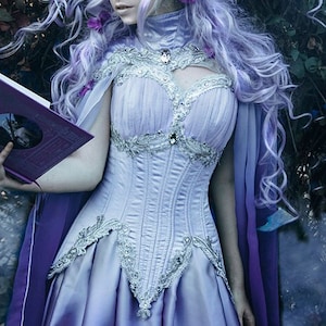 SEWING PATTERN Moonpetal PDF gown and cape pattern included