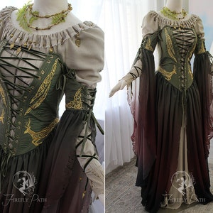 SEWING PATTERN how to make Sorceress Gown PDF image 7