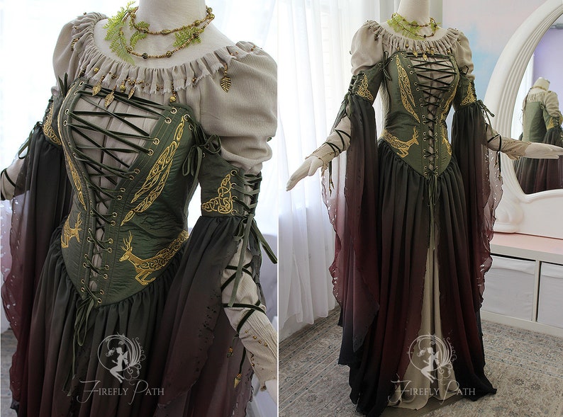 SEWING PATTERN how to make Sorceress Gown PDF image 7