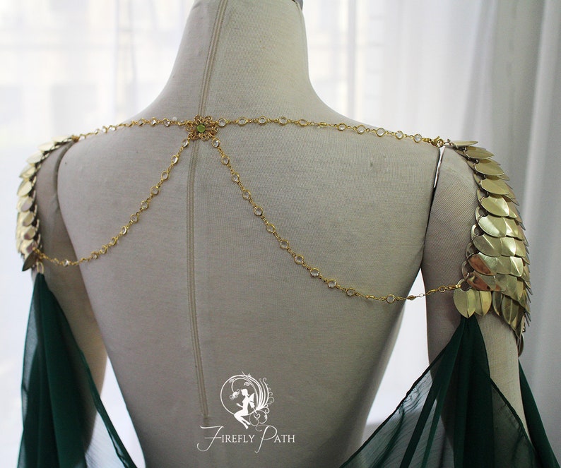 TUTORIAL how to make Scale Mail Cape Etsy