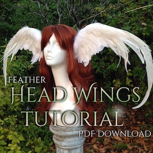 TUTORIAL how to make Feather Head Wings