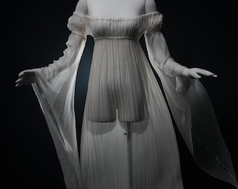 Princess Chemise - Silk Crinkle Chiffon