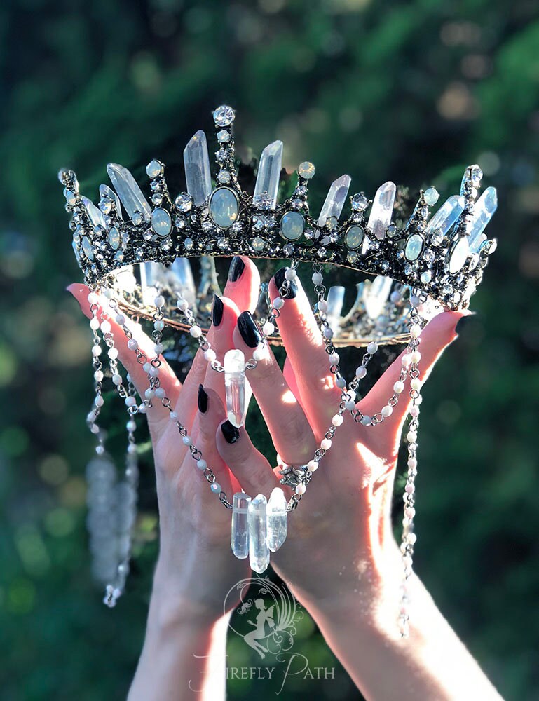 TUTORIAL How to Customize a Crystal Crown From a Crown From - Etsy