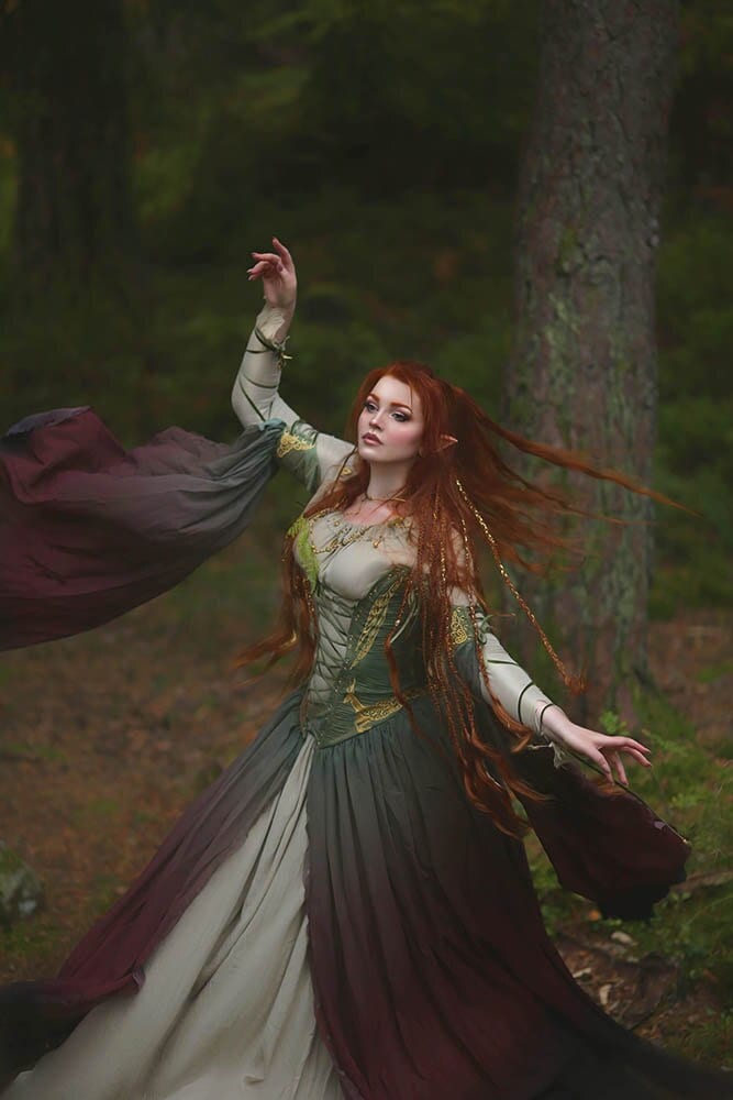 SEWING PATTERN how to make Sorceress Gown PDF