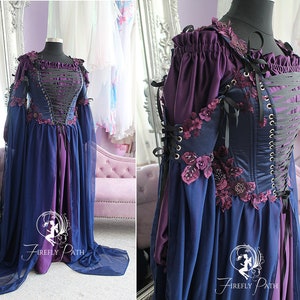 SEWING PATTERN how to make Sorceress Gown PDF image 4