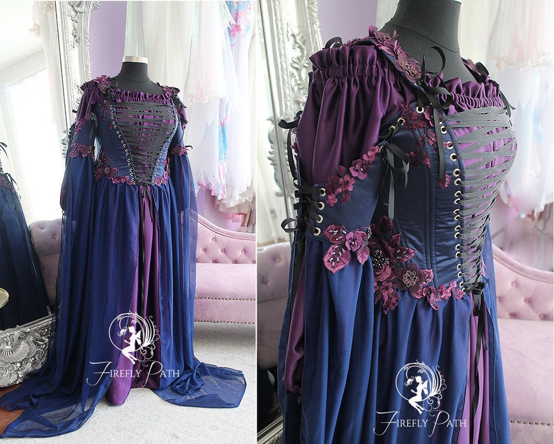 SEWING PATTERN how to make Sorceress Gown PDF image 4