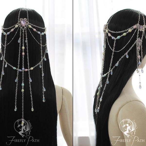 TUTORIAL how to make a Hair Chain Lariat PDF