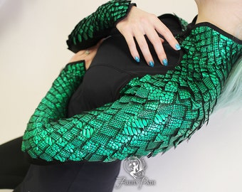 SEWING PATTERN how to make Dragon Scales Bolero Pattern included