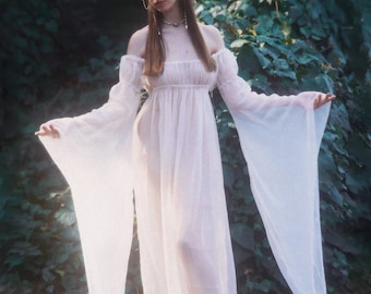 Princess Chemise - Silk Crinkle Chiffon