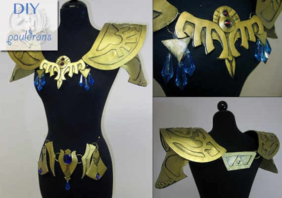 open lace back dress Armor Pattern: Princess Zelda Armor  Firefly Path