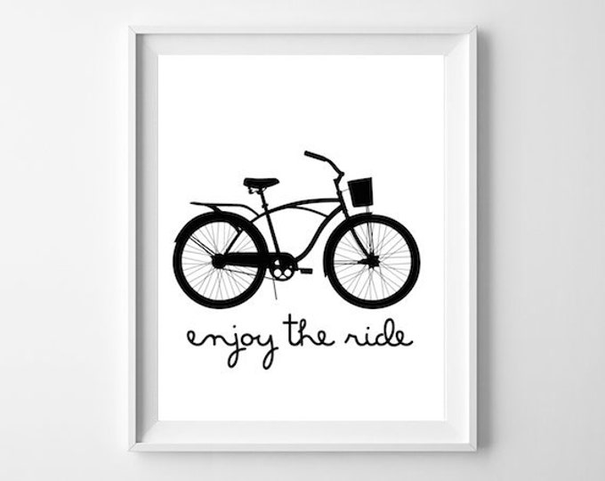 beach cruiser wall art