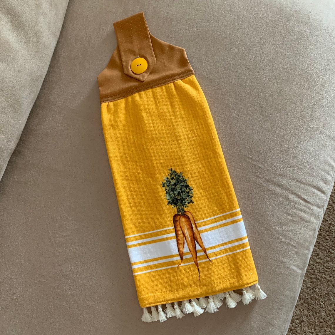 Yellow & Gold Hand Towels/Kitchen Hand Towels/Terry Cloth Etsy