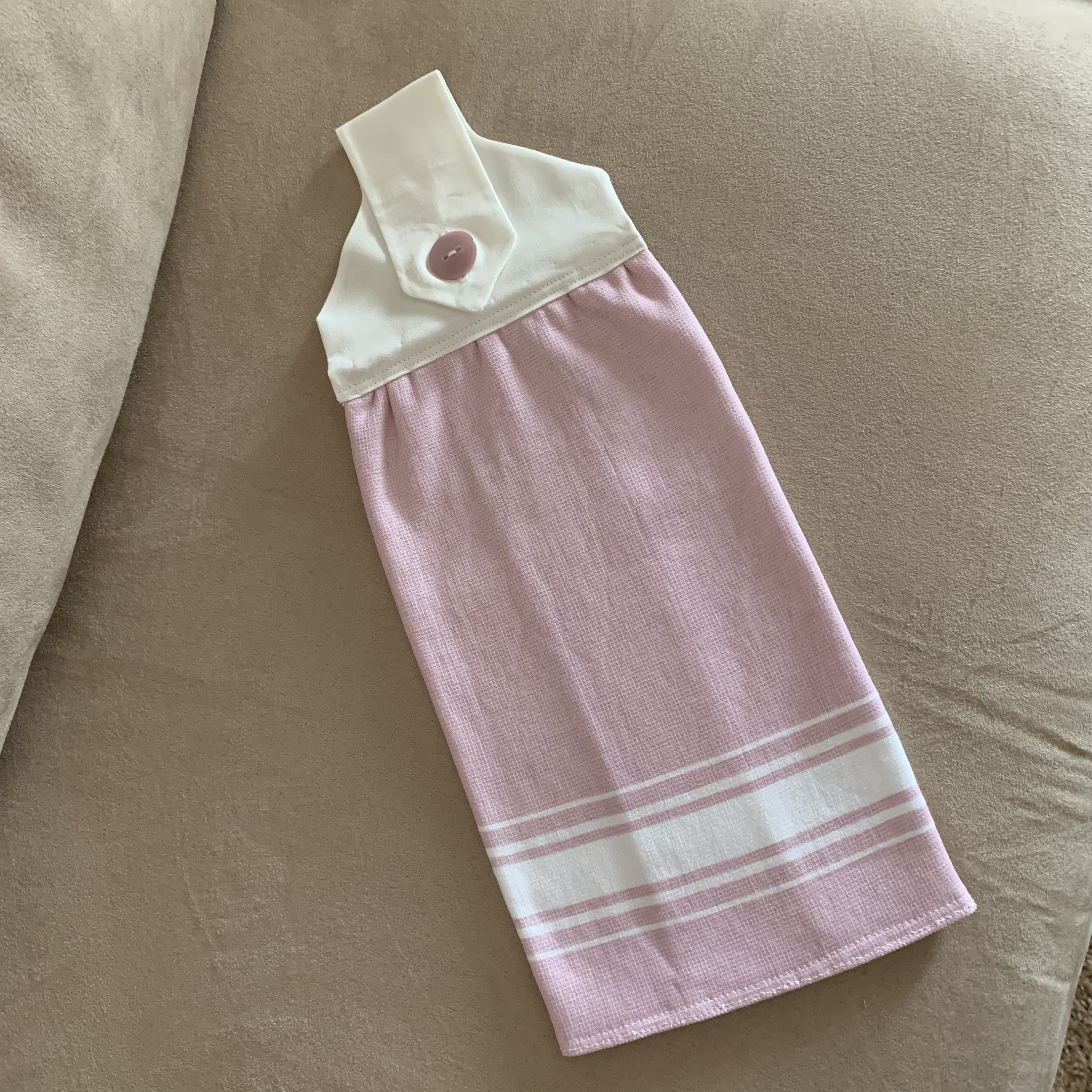 Pink Kitchen Towels, Kitchen Hand Towels, Terry Cloth Kitchen Towels