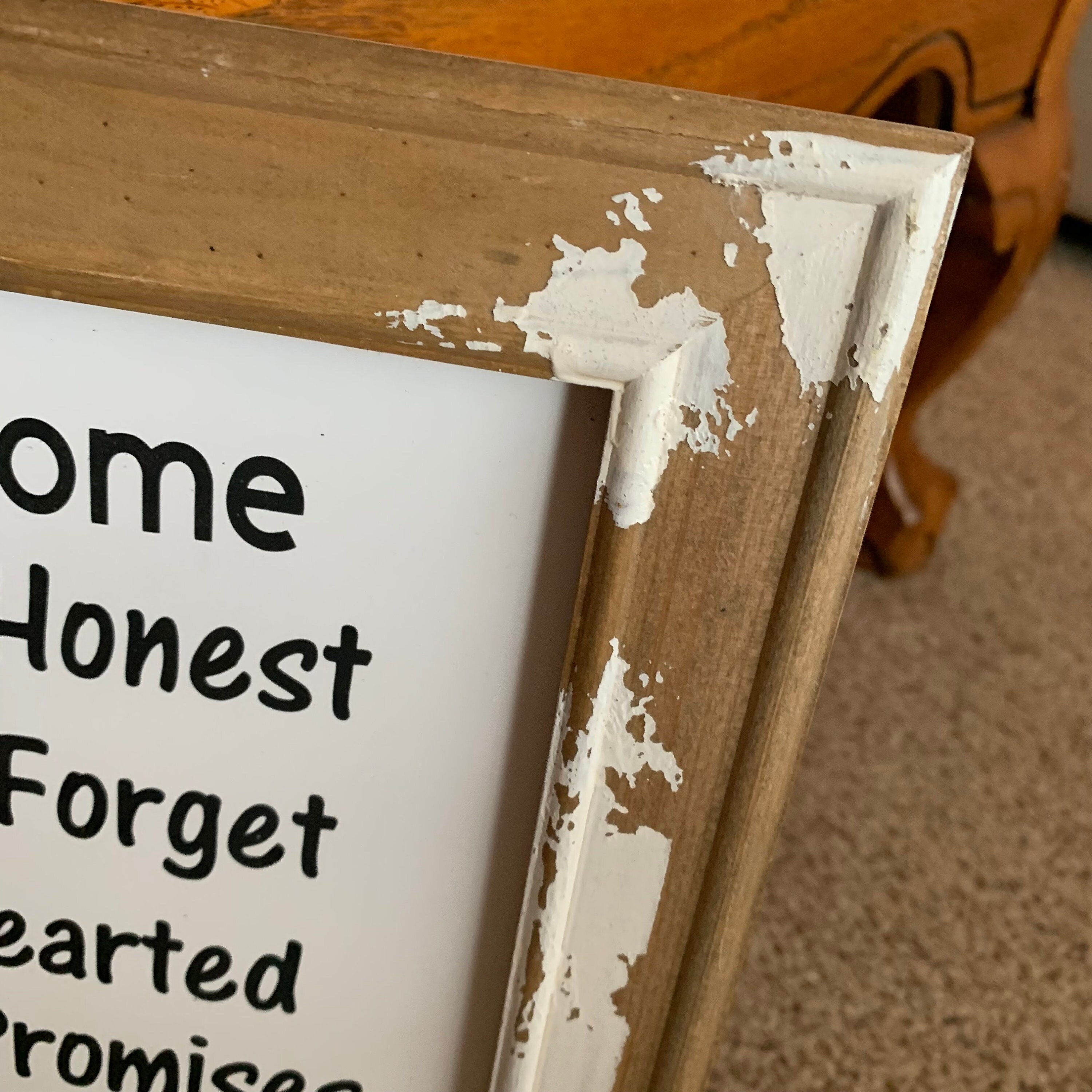 In Our Home Sign, Home Rules Sign, Home Decor, Farmhouse Decor, Signs ...