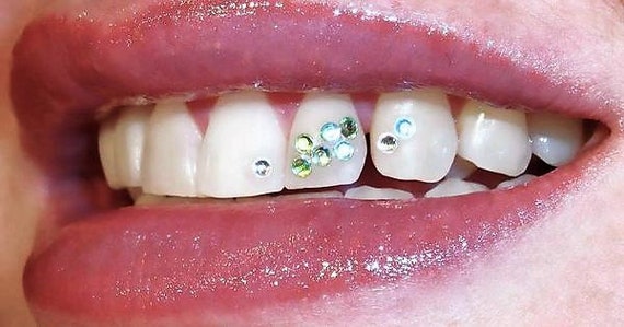 DIY Tooth Gem Glue Teeth Stone Cure Adhesive Bonding Agent Glue UV Curing  Light 