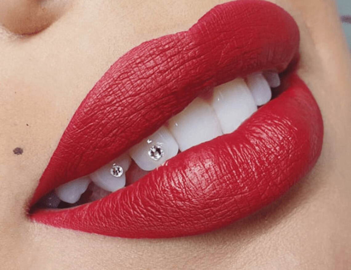 Teeth Gems Bling Rhinestone Tooth Gem Crystal Clear Stone Etsy