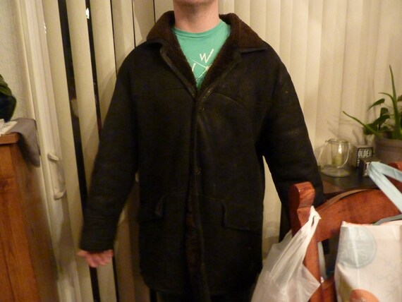 Echtes-Leder <> Vintage German Made Genuine Black… - image 3