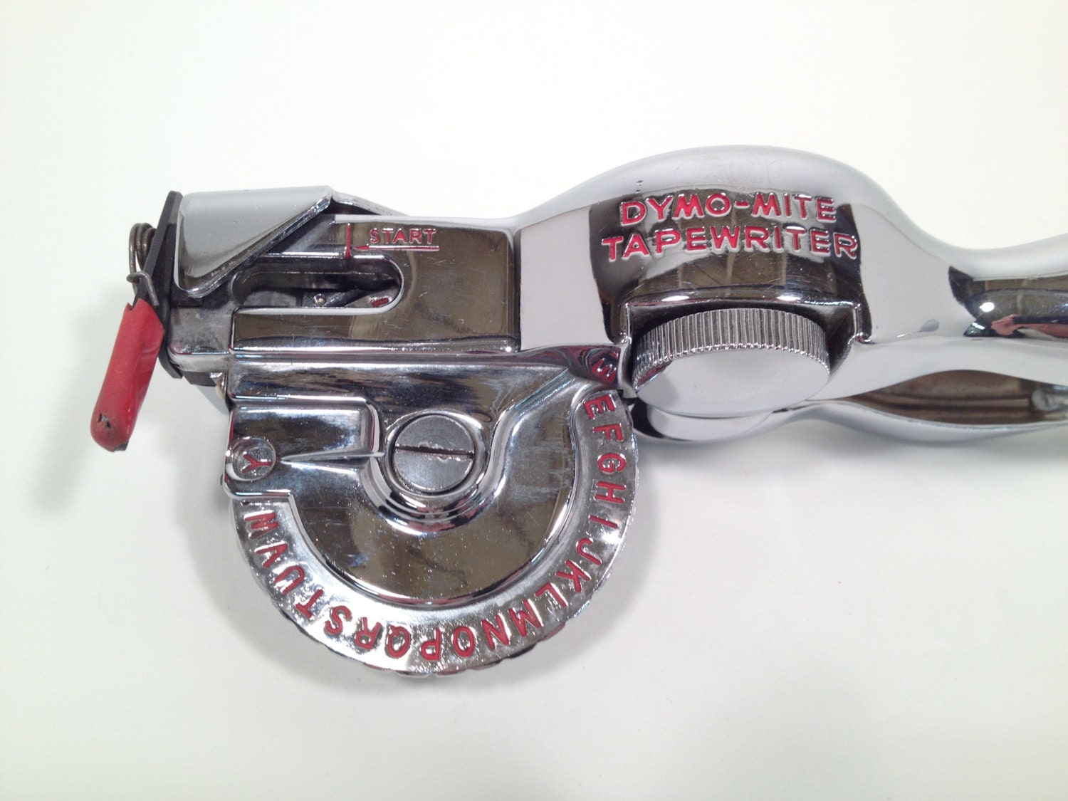 Vintage DymoMite Tapewriter Chrome Label Maker Embosser with Etsy