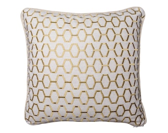 Honingraat Goud Gooi Kussen