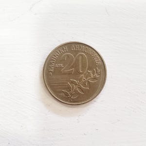 Greek Coin, Drachmes Coin Foreign Coins, World Coins, Coin Collection, Currency, World Coin Collection, Money