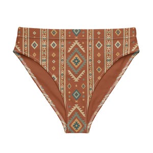 Aztec Bikini bottom - Boho Swimsuit bottom- Western Bikini bottom| Southwestern Swimwear | Cowgirl bikini bottom