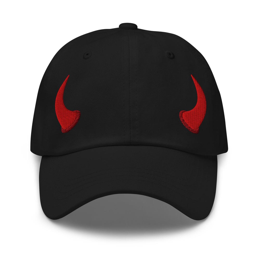 Buy Red Devil Horns Sign of Satan Hat Devil Horn Cap Online in