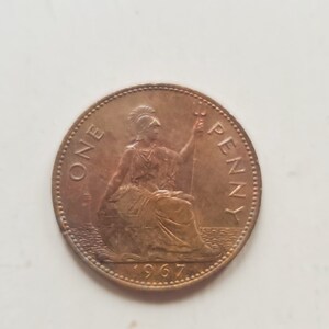 Penique Queen Defender, monedas extranjeras de Britannia, monedas del mundo, colección de monedas, moneda, colección de monedas del mundo, dinero, suministros de joyería