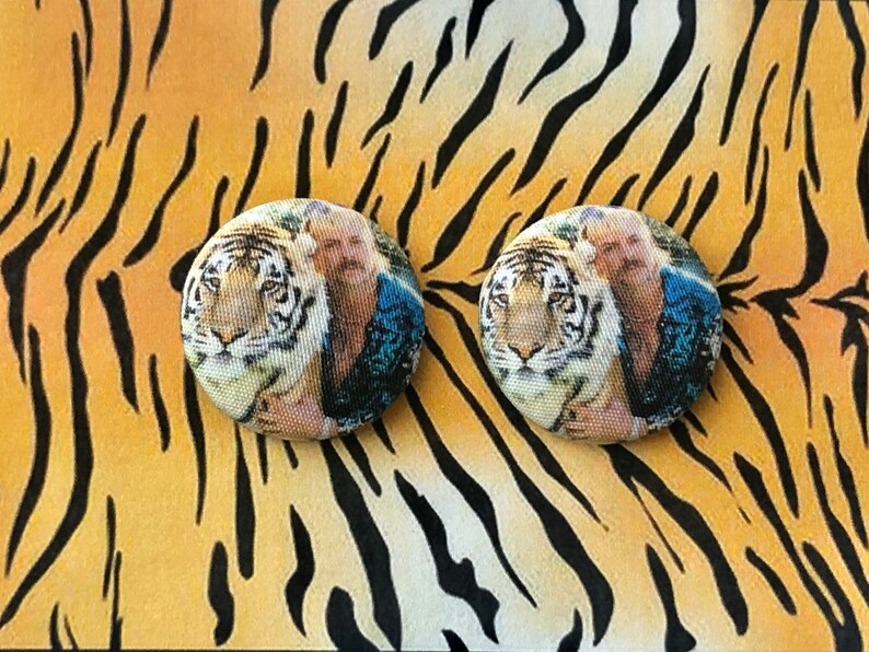 Joe Exotic Earrings Etsy